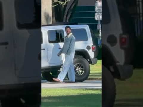 Lil Nas X First Public Appearance Since Naked Arrest!