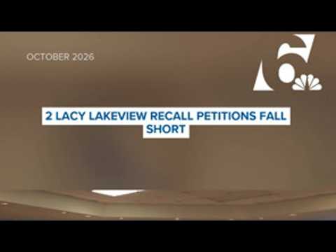 2 Lacy Lakeview recall petitions deemed insufficient as data center controversy continues