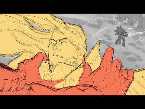 SANGUINIUS VS ANGRON - Eternity Gate Animatic (Part One)