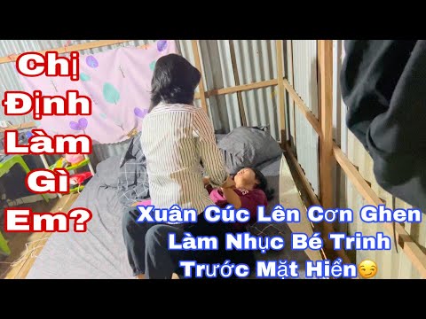 xuân cúc say sỉn về đánh bé trinh còn làm nhụcc trước mặt hiển