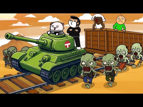แหกดงซอมบี้ด้วยรถถัง🧟‍♂️ Roblox