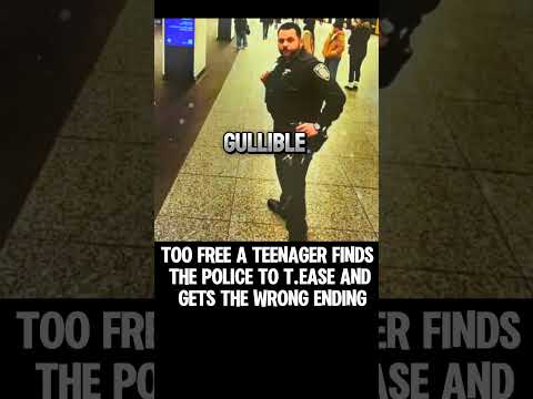 Too Free a Teenager Finds the Police to T.Ease and Gets the Wrong Ending