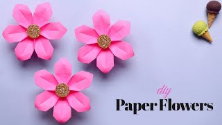 DIY Decorative Paper Flowers #paperflower #papercraft #diy