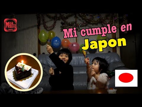 Festejamos el cumple de Mauro+cumpleanios en Japon