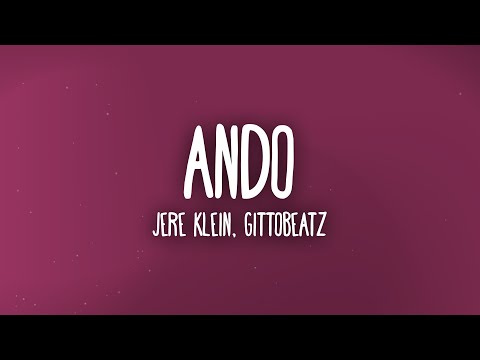 Jere Klein - Ando (Letra/Lyrics)