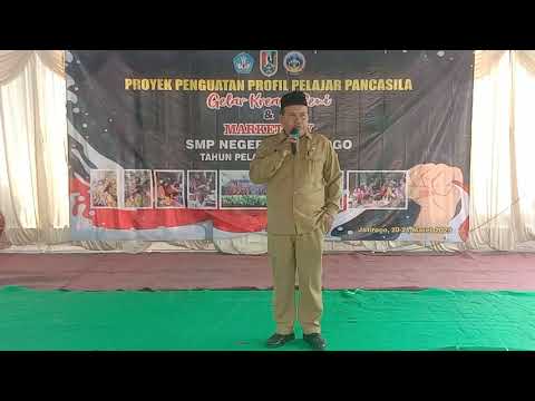 Sambutan Pembukaan Kegiatan P5 Oleh Kepala Sekolah