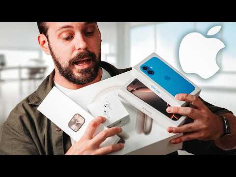 UNBOXING DI IPHONE 16, APPLE WATCH 10, A …