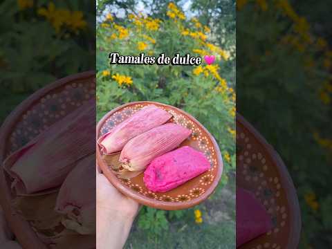 Tamales de dulce 🍬 💗 #parati #comidamexicana #vbloger #receta #viralvideo