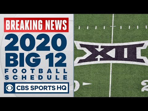Big 12 football schedule 2020: Teams to play 10 games, plus 1 nonconference opponent | CBS Sports HQ