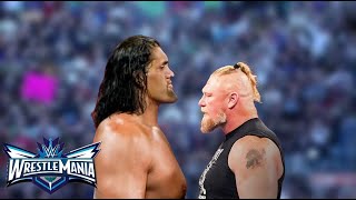 Brock Lesner Vs. The Great Khali : WrestleMania