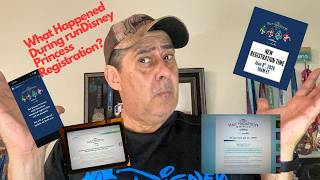 Manny Goes Over What Happened During  2027 runDisney Princess Registration