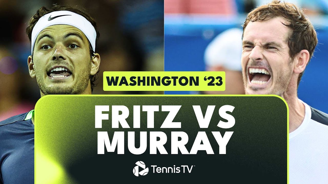 Taylor Fritz vs Andy Murray 3-Hour Thriller! | Washington 2023 Highlights