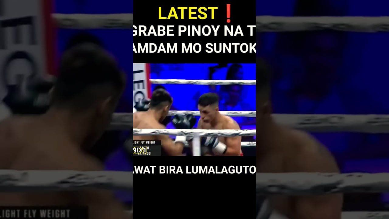 LATEST❗PINOY GRABE BUMIRA! NALAGUTOK! #boxing # #pinoyboxing # #magsayo #filipinoboxing #pacquiao
