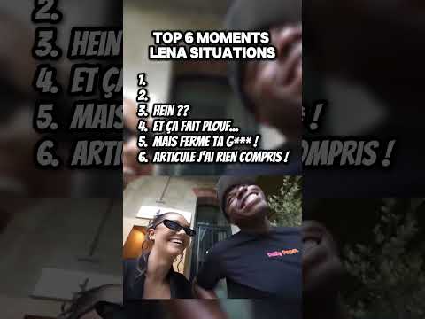 Top 5 moment Léna situations 🤣 #lenasituations #humour #drole #shorts