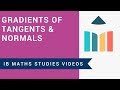 Tangents and Normals in Calculus