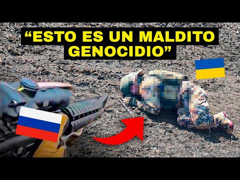 VIDEOS IMPACTANTES: Soldados Ucranianos y Rusos MAT4ND0SE brutalmente en la GUERRA