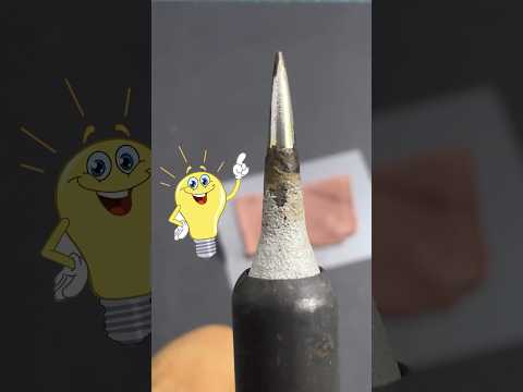 How to clean soldering Iron Tip | Don't miss this method !