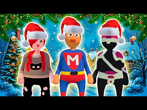 NAVIDADES EN EL MUNDO DE LA PLASTILINA TROLL EN MINECRAFT 🎅