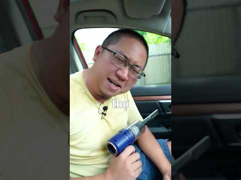 Máy hút bụi mini bé như chai lavie mà khỏe quá, pin trâu nữa - Chú Tùng Ham Vui