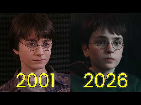 Evolution of Harry Potter in movies & TV (2001-2026)
