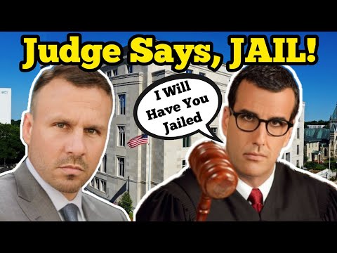 JUDGE SAYS JAIL - FEDERAL COURT DEPOSITION