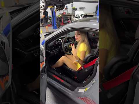 Before or after? #shorts #cargirl #porsche #gt3rs #flamyshorts #carlover #viral #youtubeshorts