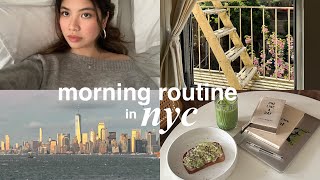 Living in NYC | productive morning routine