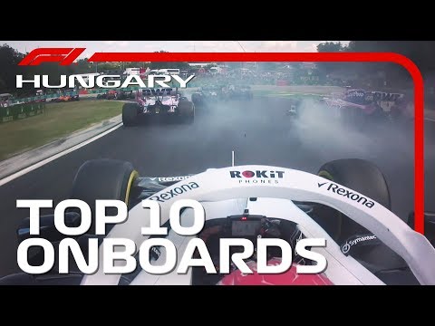 Team-mates Touch, Superb Starts And The Top 10 Onboards | 2019 Hungarian Grand Prix