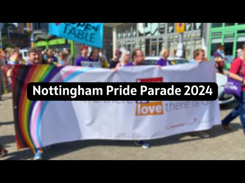 Nottingham Pride Parade 2024