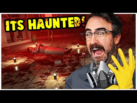 I GOTTA CLEAN A HAUNTED HOUSE!