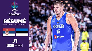 Résumé - Euro Basket : SERBIE vs ESTONIE - J1