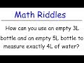 Water Measurement Riddle Challenge