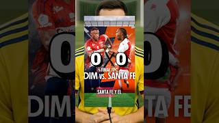 Santa fe 0 x 0 Independiente Medellín #futbolcolombiano #santafe #independientemedellin #rodallega