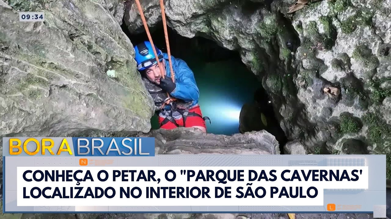 Conheça o Petar Parque das Cavernas localizado no interior de SP
