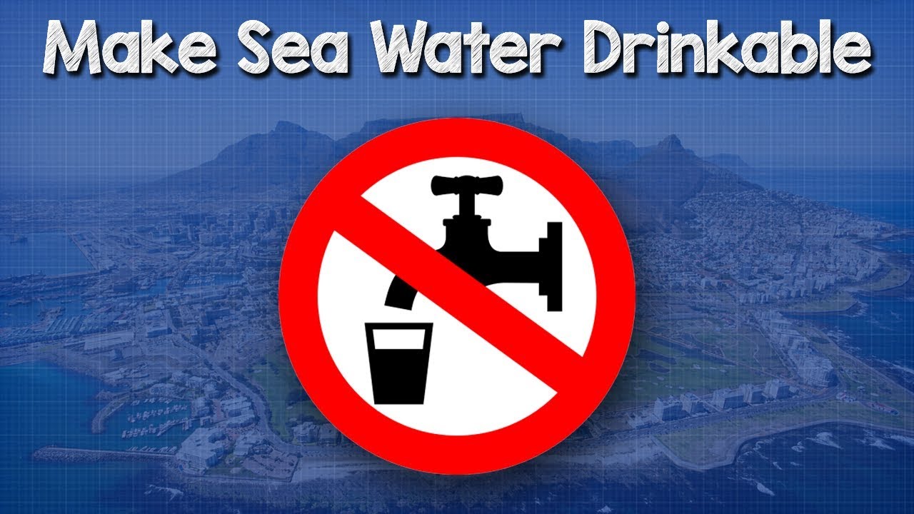 Convert Sea Water to Fresh Water, Why we need to - isave filter salt water