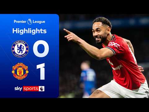 Man Utd secure huge win in race for CL | Chelsea 0-1 Manchester United | Premier League Highlights