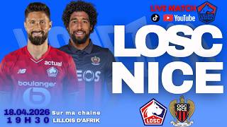 🔴 LILLE OSC - OGC NICE/ MATCH DÉCISIF FINAL 1 (DIRECT) 🔥/ ALLEZ LE LOSC