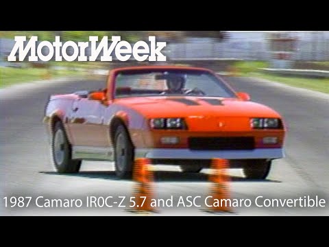 1987 Chevrolet Camaro IROC-Z 5.7 and ASC  Camaro Convertible | Retro Review