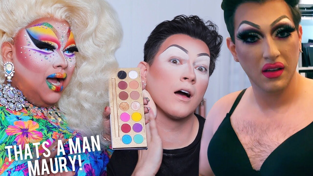 MY FIRST FULL DRAG TRANSFORMATION Nails, Wigs and Heels OH MY