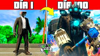 SOBREVIVÍ 100 DÍAS como CAMERAMAN en GTA 5!! (Skibidi Toilet mod)