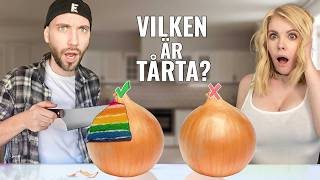 Testar Realistiska Tårtor! Äkta eller fake?