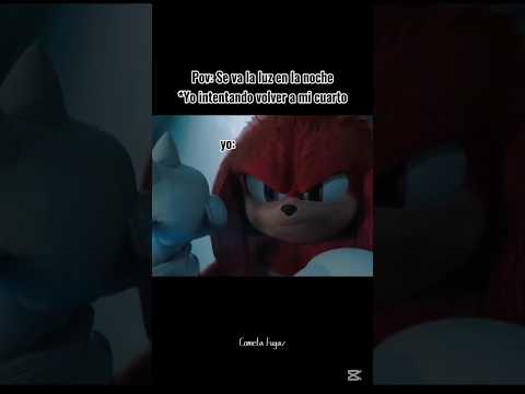 Si me pasaba 😅 // #sonic3 #knuckles #shadow #meme