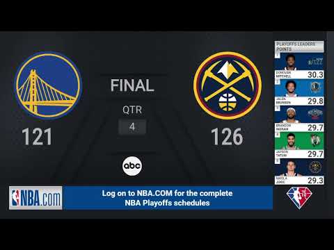 Bucks @ Bulls | #NBAPlayoffs Presented by Google Pixel on ABC Live Scoreboard video clip