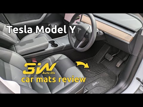 Review of the 3W all-weather mats for a Tesla Model Y (& other models)