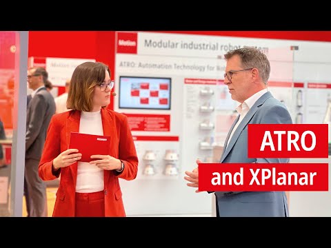 Material handling with ATRO and XPlanar
