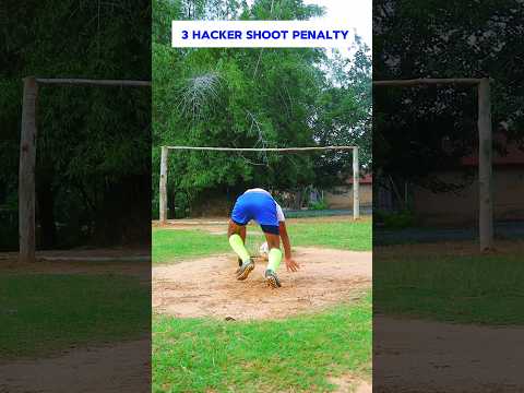 3 Top Hacker Penalty Shoot Tricks 🔥🔥 #unluckyboy #football #trending #soccer #shorts
