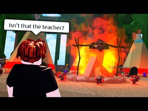 THE TIKI PEOPLE ALMOST ATE US... | Roblox Tiki Island