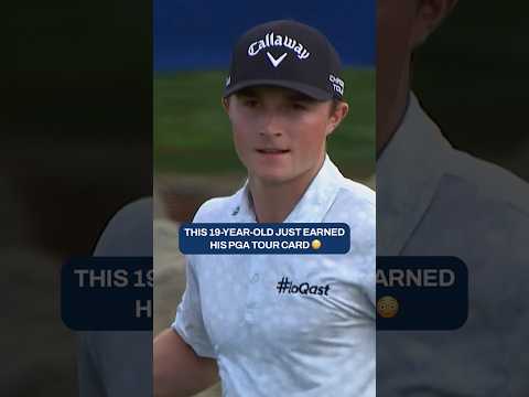 19-year-old Blades Brown is headed to the <strong>PGA</strong> Tour 👏
