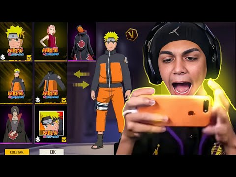 FREITAS USANDO o BUG SECRETO PARA PEGAR NARUTO no - FREE FIRE