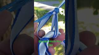 Hammock Becket hitch review time #diamondknot #beckethitch #hamnock